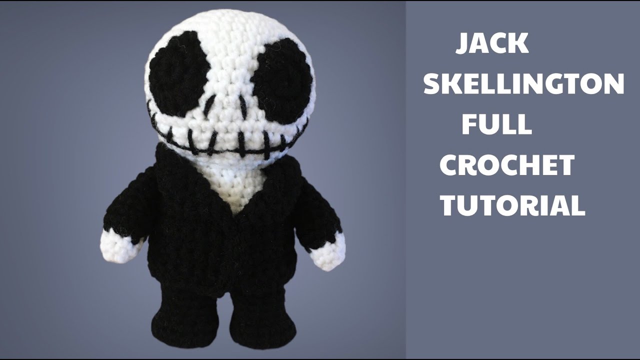 JACK SKELLINGTON INSPIRED CROCHET TUTORIAL