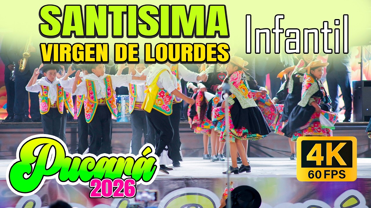 SANTISIMA VIRGEN DE LOURDES // ¡¡¡ CAMPEÓN !! HUAYLARSH INFANTIL PUCARÁ 2026