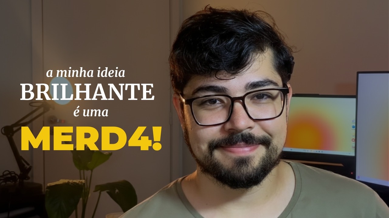 O perigo de se apaixonar pelas próprias ideias