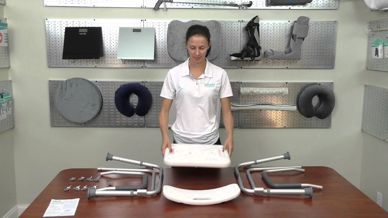 How To Assemble The Shower Chair - Vive Health