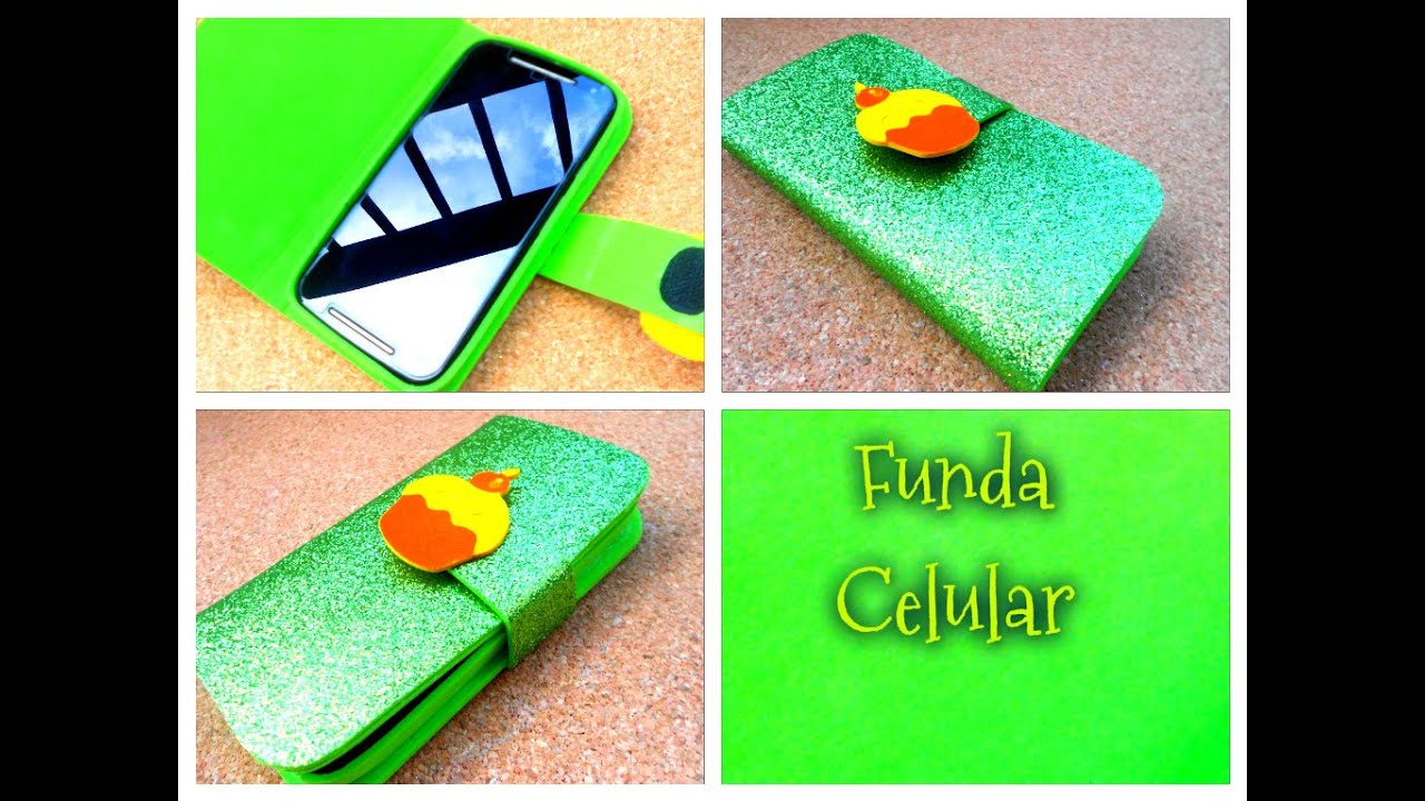 Cómo hacer una funda para celular/movil fácil y rapido