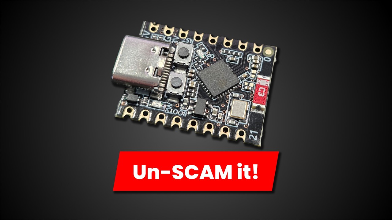 Что делать с поддельным ESP32 C3 Super Mini?