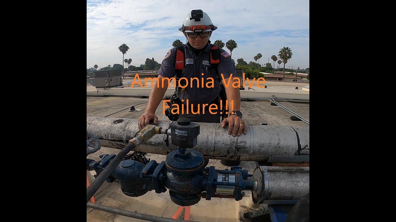 Ammonia Valve Failure