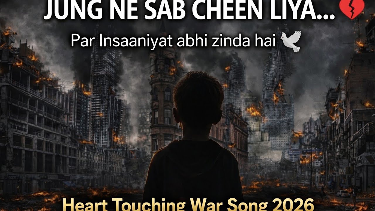 Jung Ne Sab Cheen Liya 💔 | Bas Aman Chahiye 🕊️ | Heart Touching War Song 2026