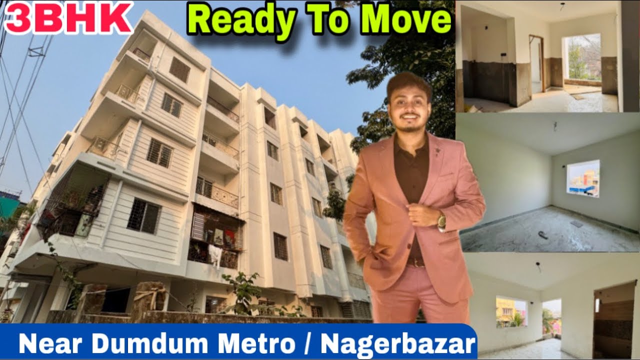 3bhk flat in kolkata |3bhk flat sale in kolkata|3BHK Flat For Sale |New Flat video in Kolkata Dumdum