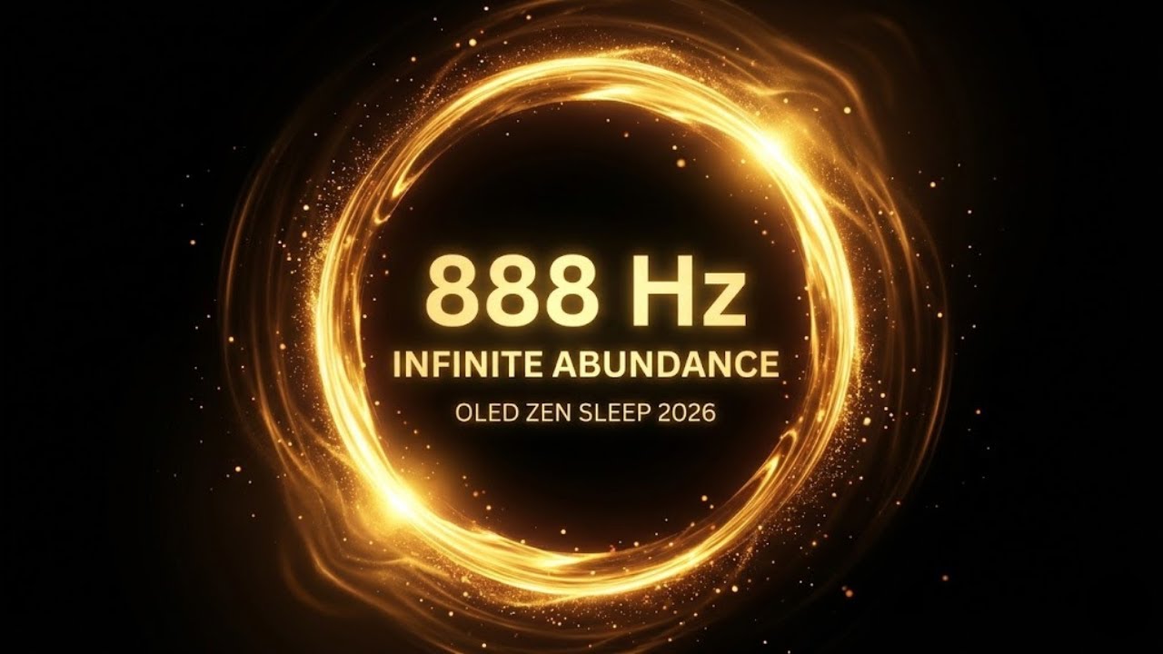 888Hz Infinite Abundance | Golden Zen Ensō for Wealth & Sleep : Deep Healing 2026