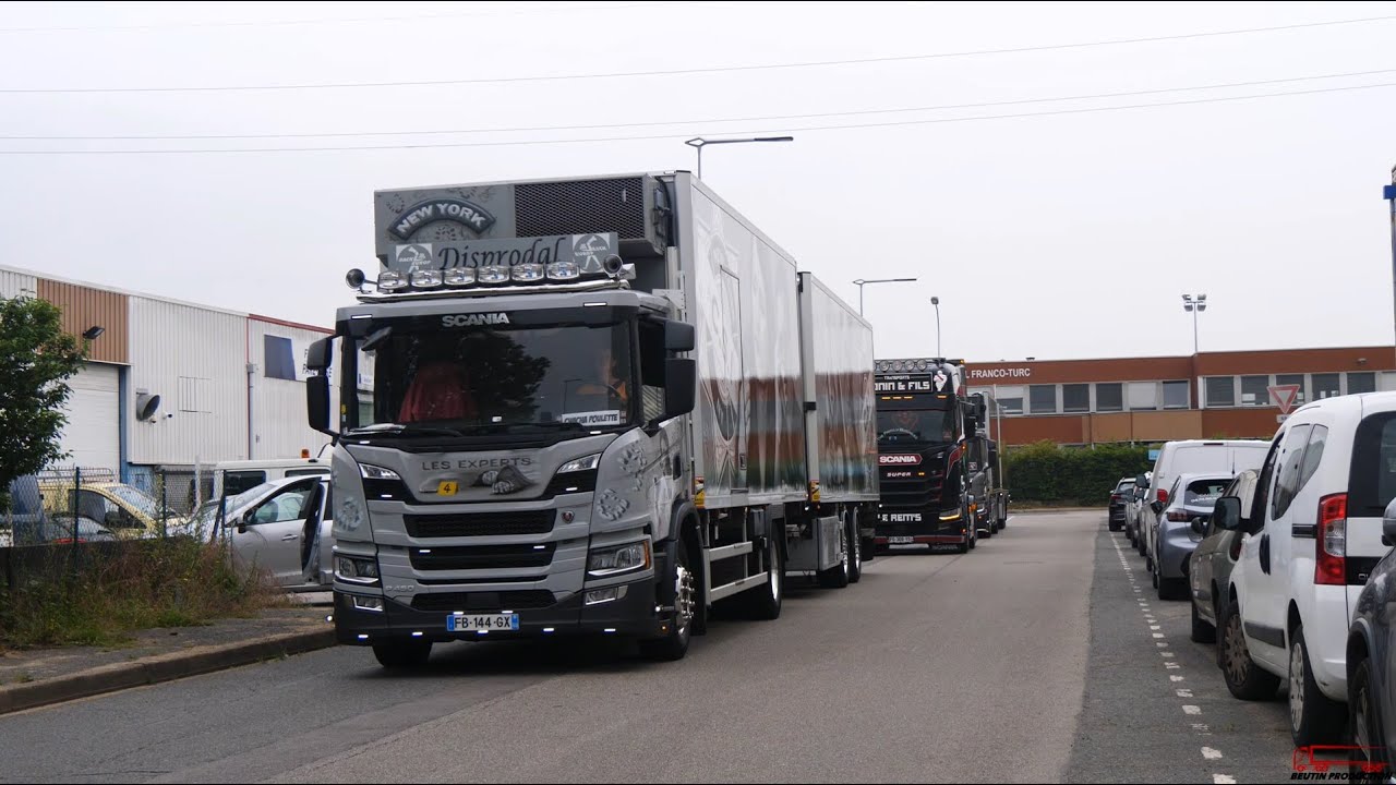 10e Fête du Camion par Trucks Passion à Villefranche : arrivées des camions !
