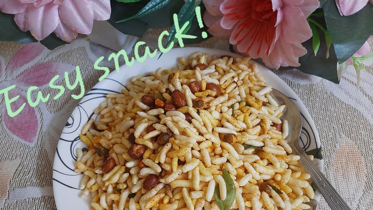 छोटी सी भूख का सस्ता सा जुगाड कुरकुरा चटपटा# murmura Namkeen# easy snacks# best snacks#viralvideo 