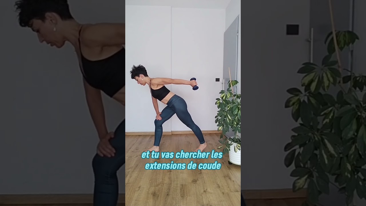 TONIFIER LES BRAS | Exercices avec haltères 