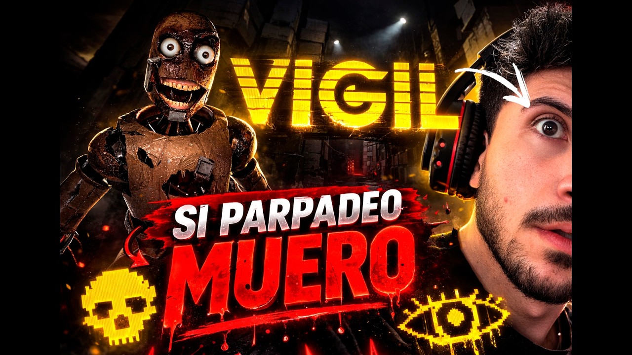¡¡NO PUEDES PARPADEAR EN ESTE JUEGO!! | VIGIL (DEMO)