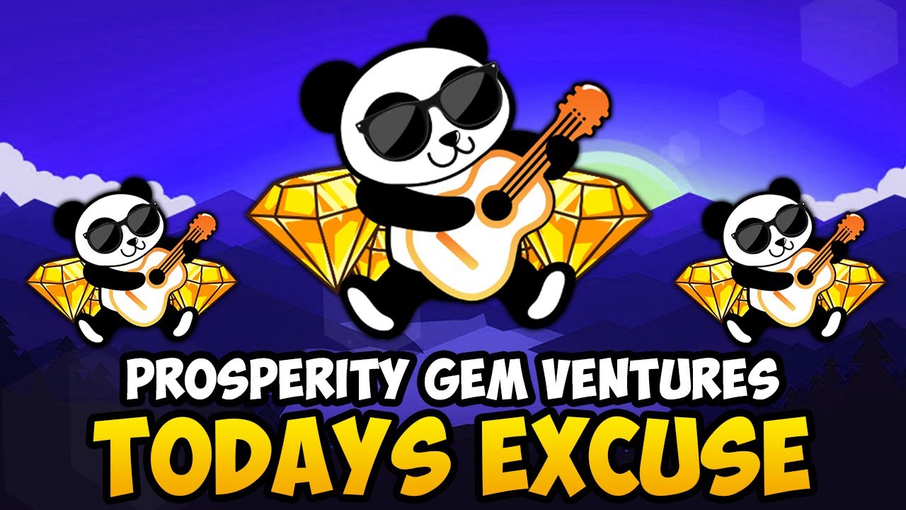 PGV - WHATS TODAY'S EXCUSE? (PROSPERITY GEM VENTURES CRYPTO UPDATES & NEWS)
