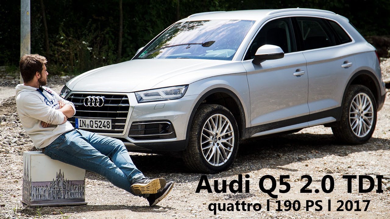 2017 Audi Q5 2.0 TDI quattro l 190 PS l Driven!-Test