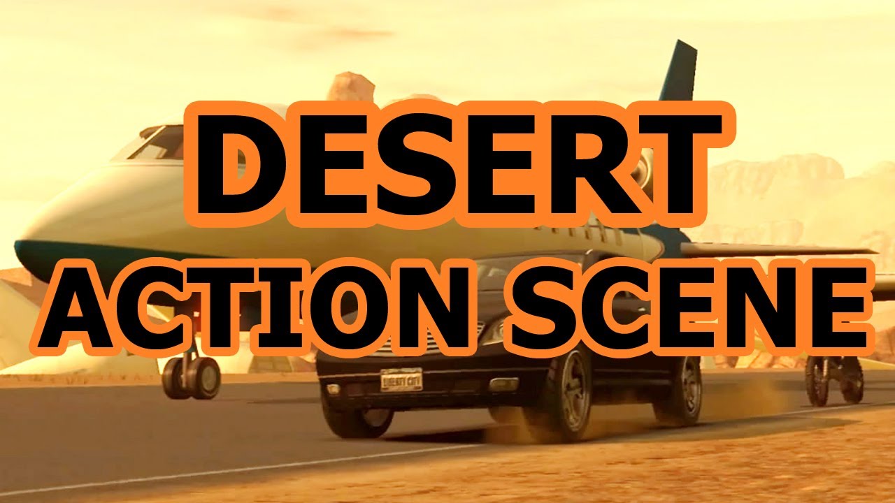 GTA IV DESERT: Action Scene [5/15]