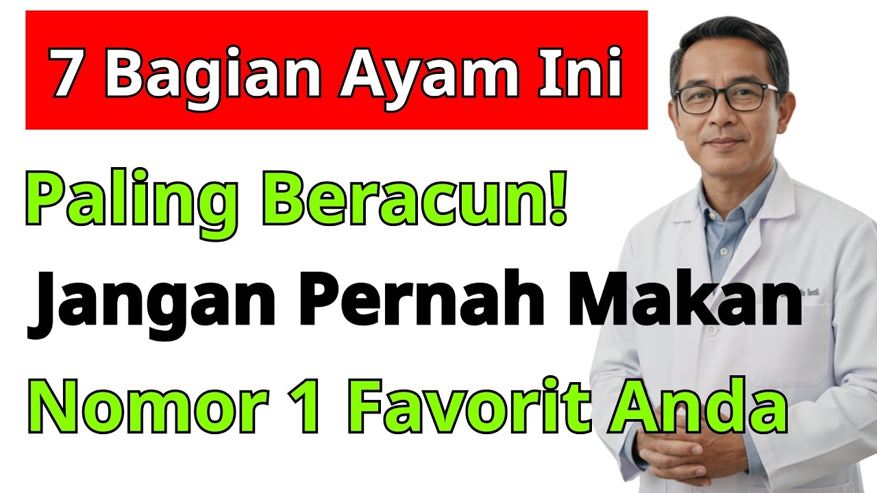 Peringatan Dokter! 7 Bagian Ayam Ini Gudang Racun & Hormon❗Bisa Fatal untuk Lansia