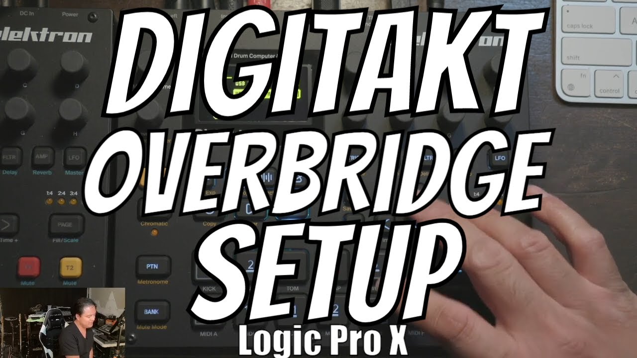 How to Use Overbridge - Digitakt Tutorial