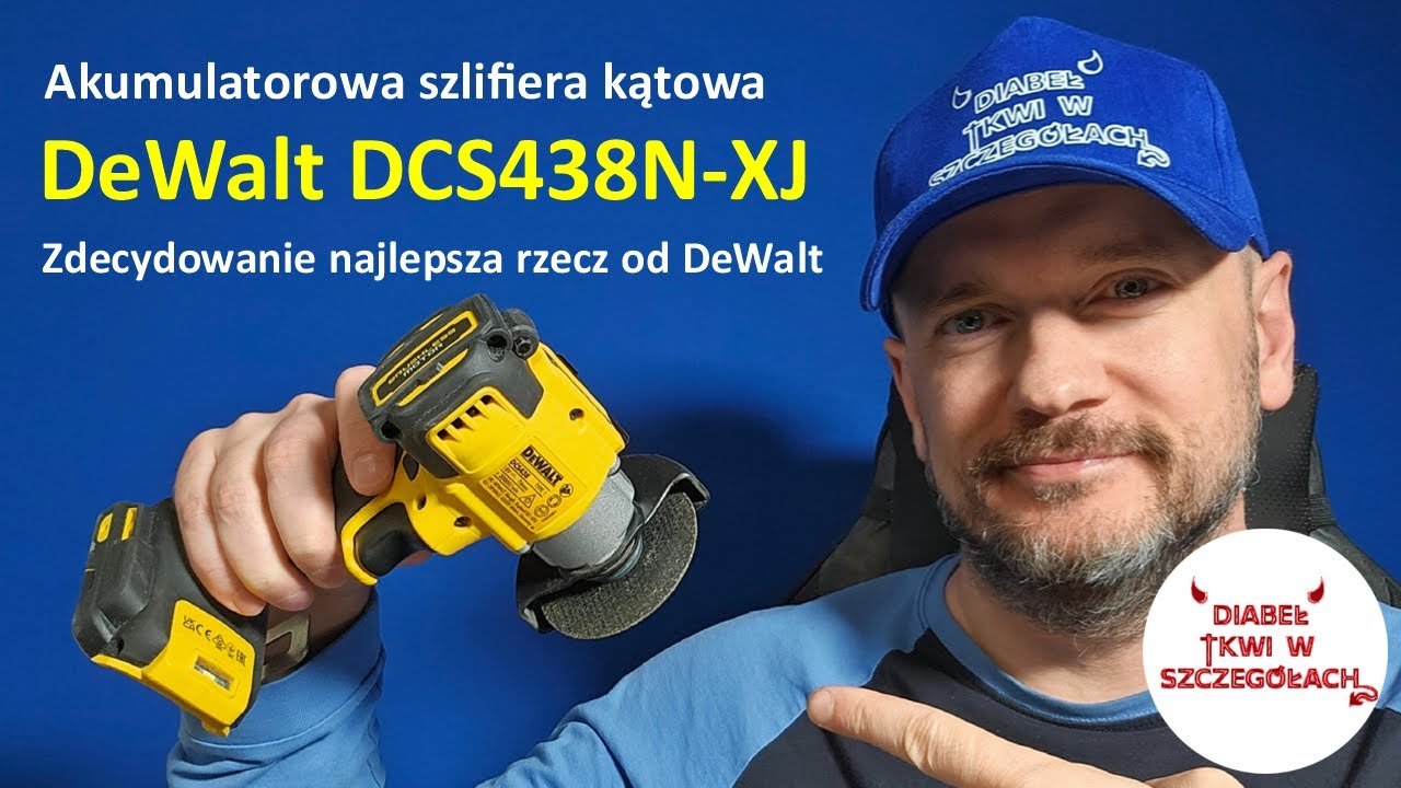 Przecinarka szlifierka kątowa DeWalt DCS438  po 2 latach użytkowania