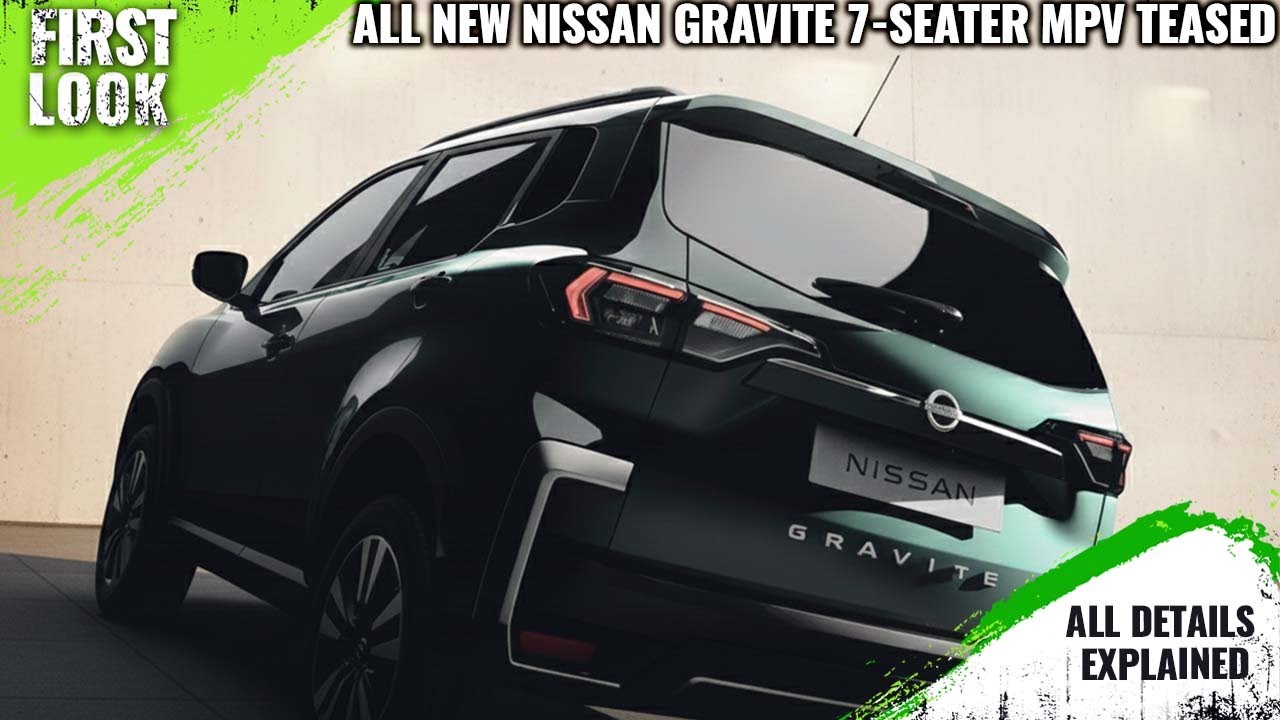 All-New Nissan Gravite 7-Seater MPV Officially Teased - All Details, Spec, Features And More Details