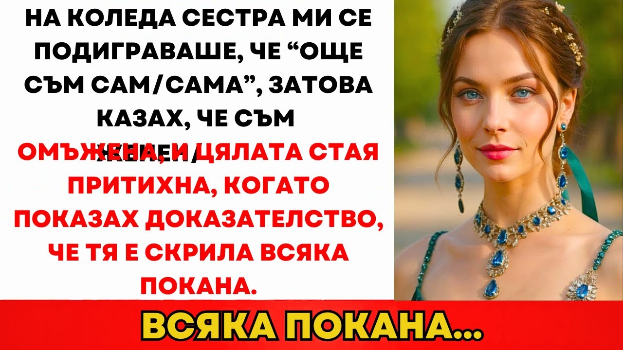 На Коледа Сестра Ми Се Подигра: „Все Още Сама?