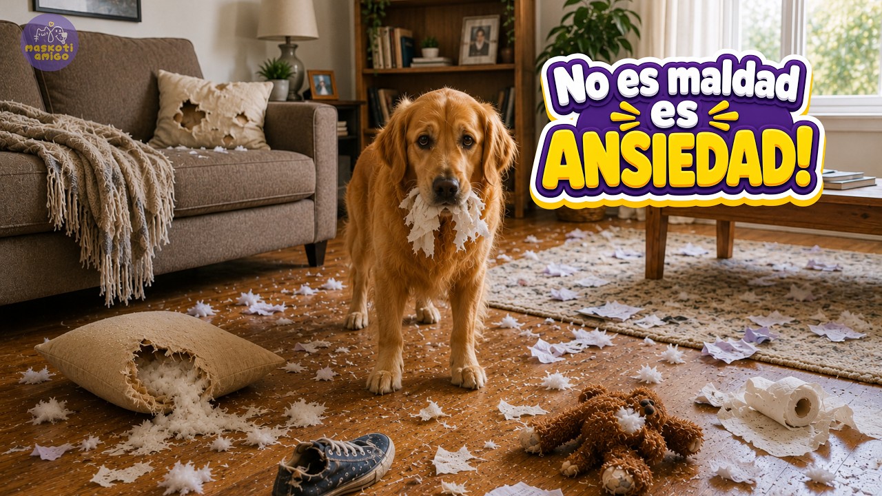 🚨 7 Señales de ANSIEDAD en tu PERRO que NO debes IGNORAR🐶