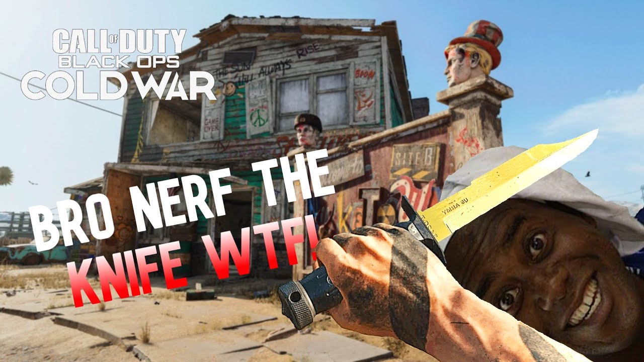 The KNIFE is OP? | Cold War Funny Moments