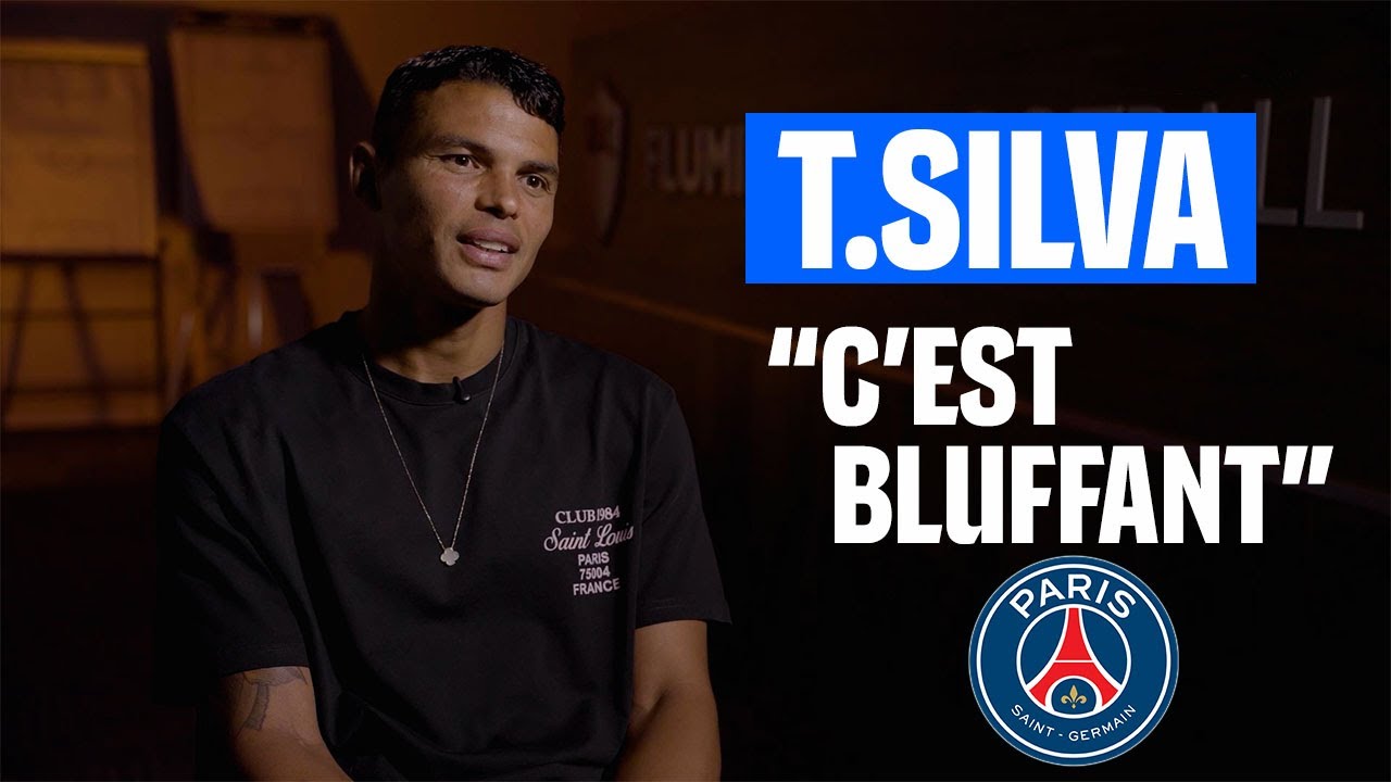 Son passage au PSG, Neymar-Mbappé, la Ligue des champions... Les SOUVENIRS de Thiago Silva