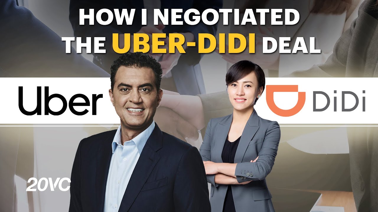 How I Negotiated DiDi's $7BN Acquisition of Uber China - Fmr. Uber Exec Emil Michael