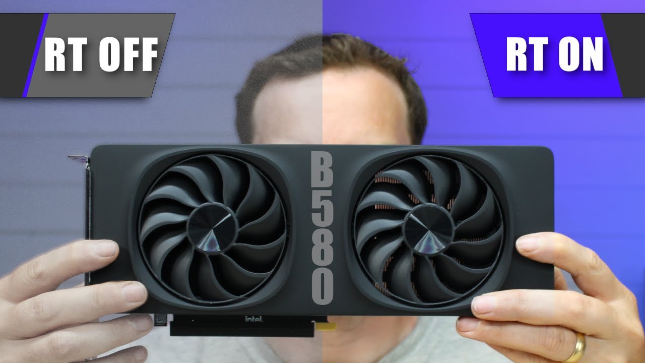 Ray Tracing with the Intel Arc B580 12GB.
