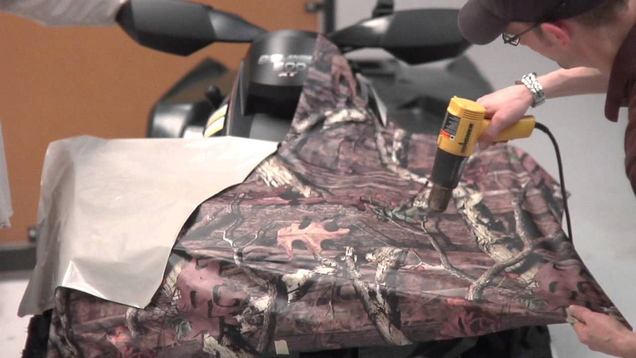 Инструкция по установке комплекта камуфляжа для квадроцикла Mossy Oak Graphics