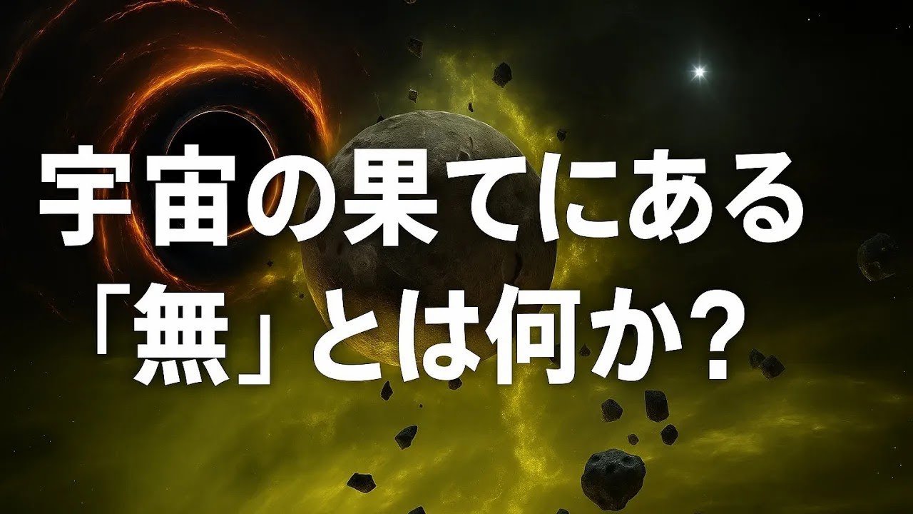 【宇宙解説】宇宙の果てにある「無」とは何か？無限と有限の境界に存在する概念的な謎