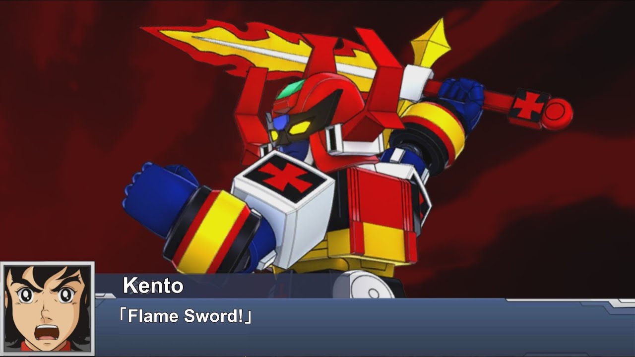 [ENG Sub]Super Robot Wars DD - Daltanious Attacks(SSR4) | スパロボDD - ダルタニアス 全武装