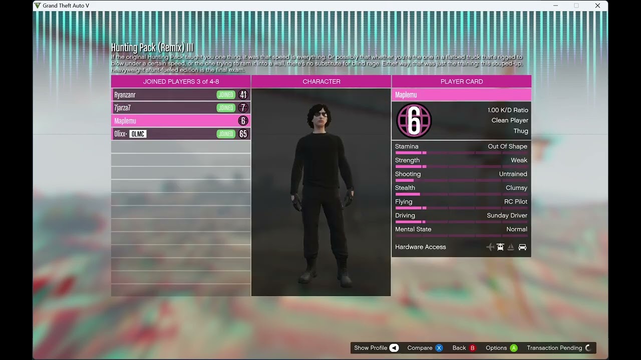 Grand Theft Auto Online Very Short Play