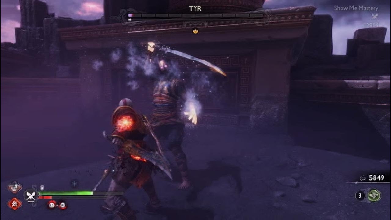Parry God - God of War Ragnarok Valhalla