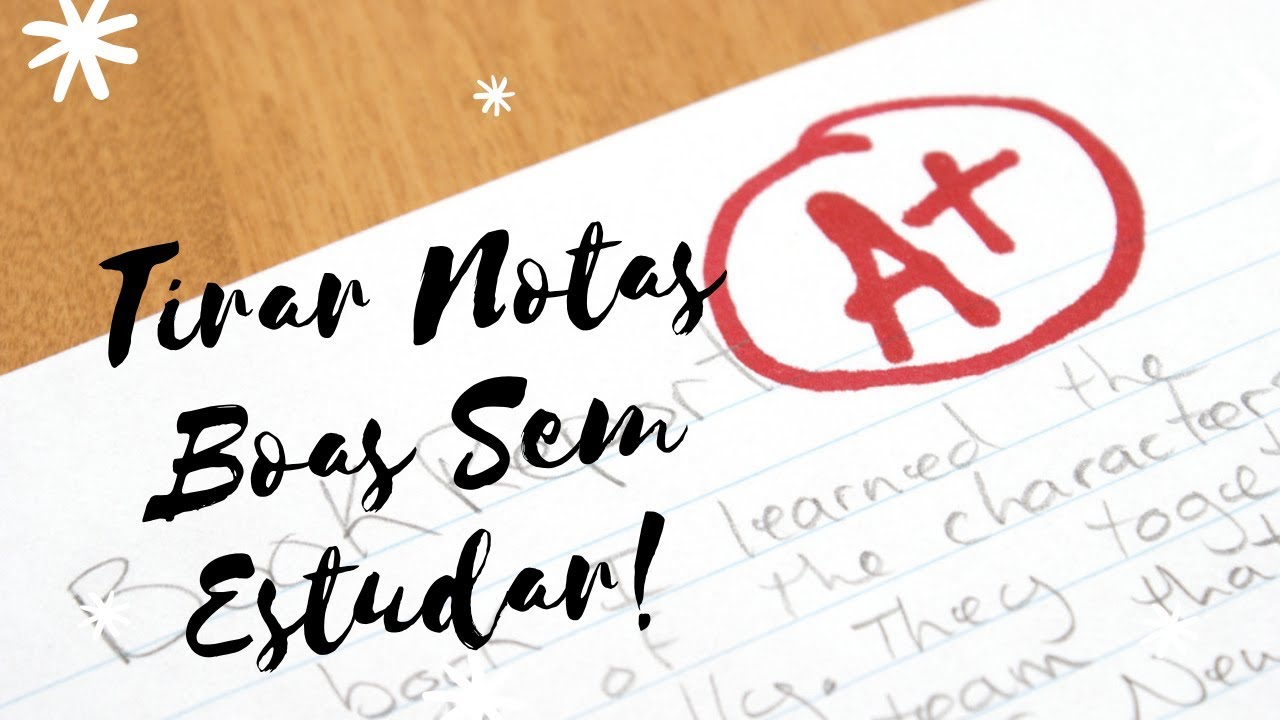 📓✏️tirar notas boas sem estudar (extremamente forced) 🖤