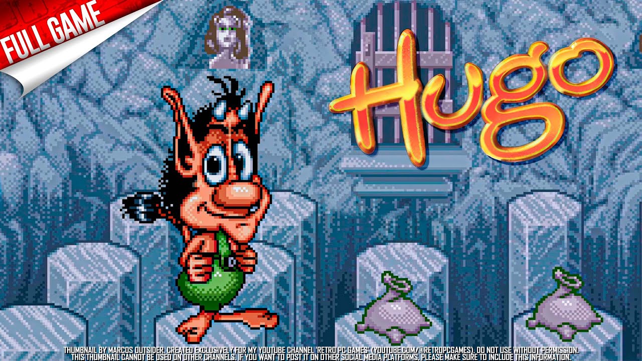 Hugo 3 [Swedish] (PC DOS, 1995) Longplay (Hard Arcade Mode)