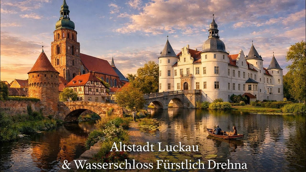 „Dieses Wasserschloss ist ein echter Geheimtipp 😍 | Altstadt Luckau & Fürstlich Drehna“ #Geheimtipp 