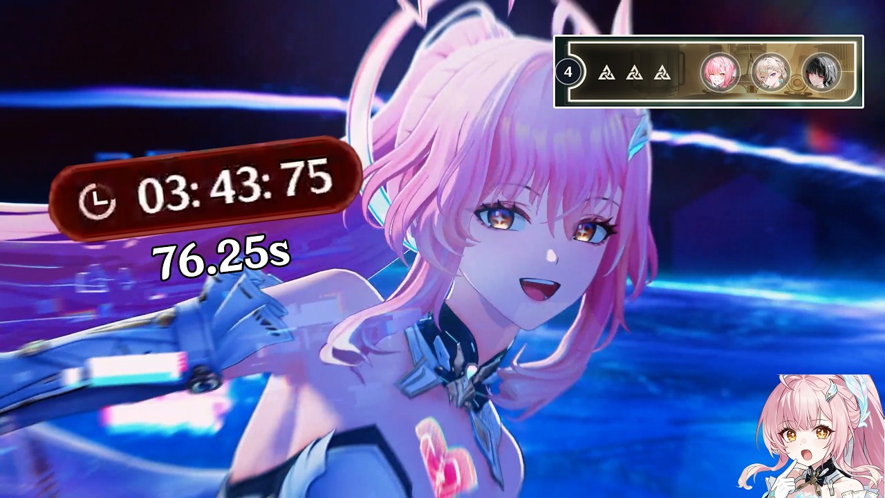 ★Aemeath★ Lynae Chisa 76.25s Scar Fallacy TOA 32