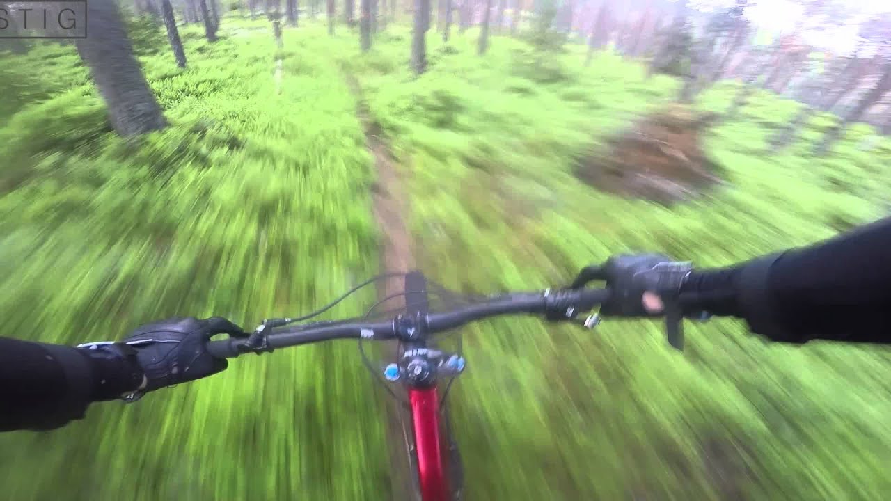 Stigcykling p&aring; Svart&aring;leden, Brattforsheden