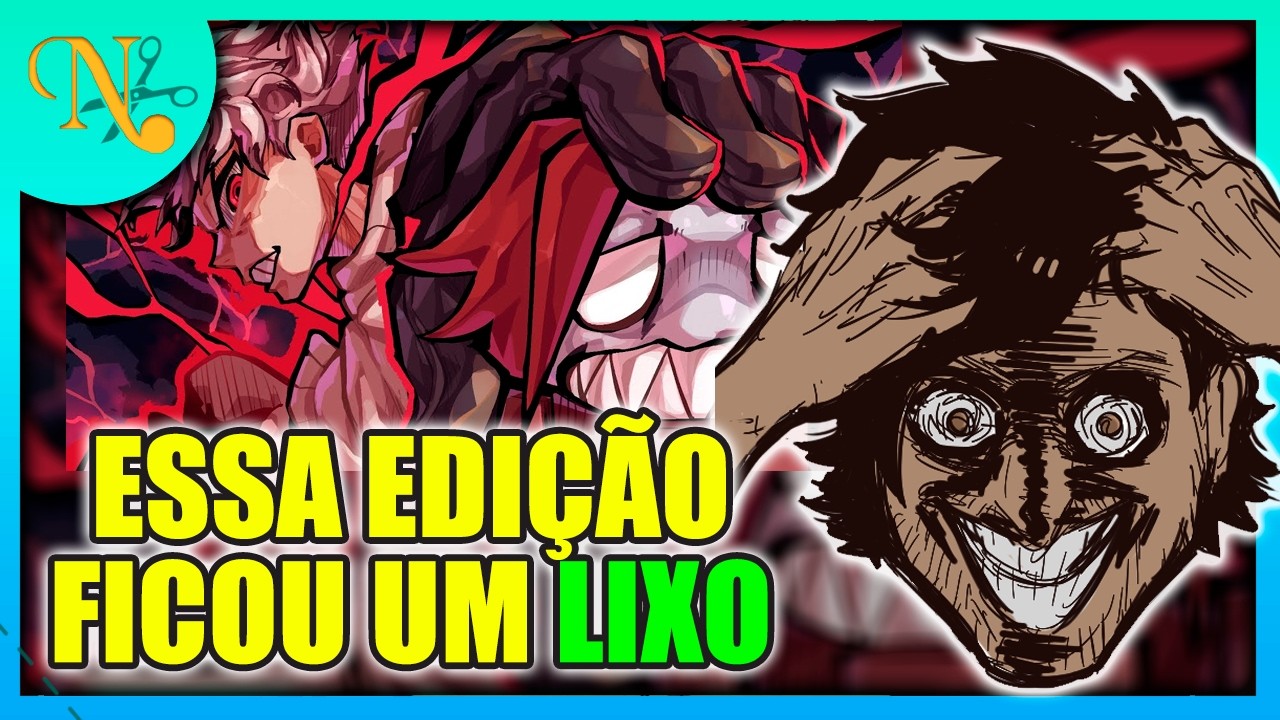 EDITORES GEEKS PRECISAM SER ESTUDADOS (são tarados) - React Editando GACHIAKUTA do ANIRAP @ironaRyB