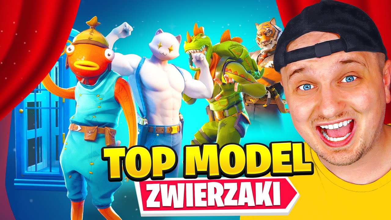 TOP MODEL BUT ONLY ANIMAL SKINS in Fortnite