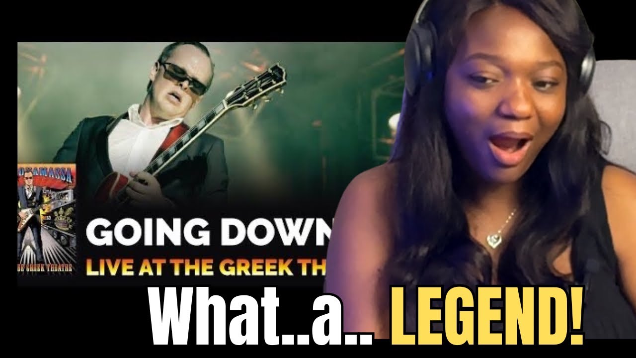 Впервые слышу выступление Джо Бонамассы — Going Down вживую в Греческом театре | Реакция