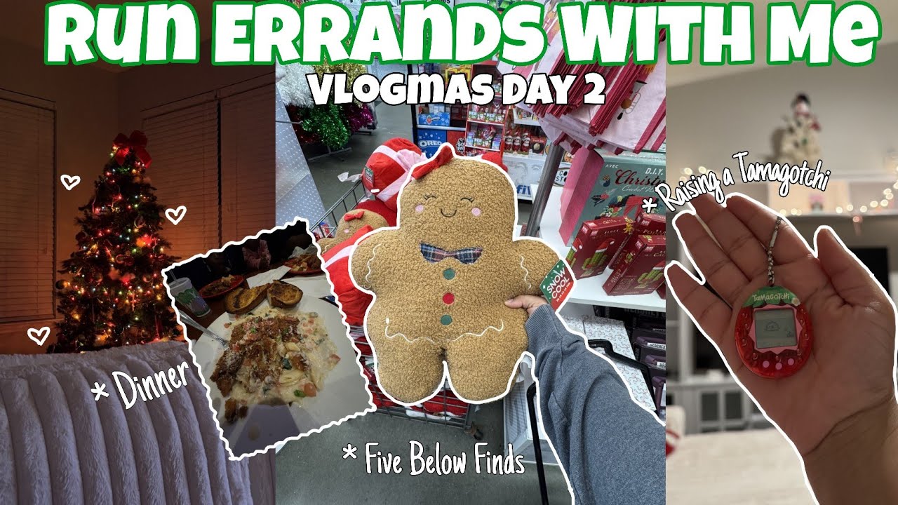 RUN ERRANDS WITH ME | Vlogmas Day 2