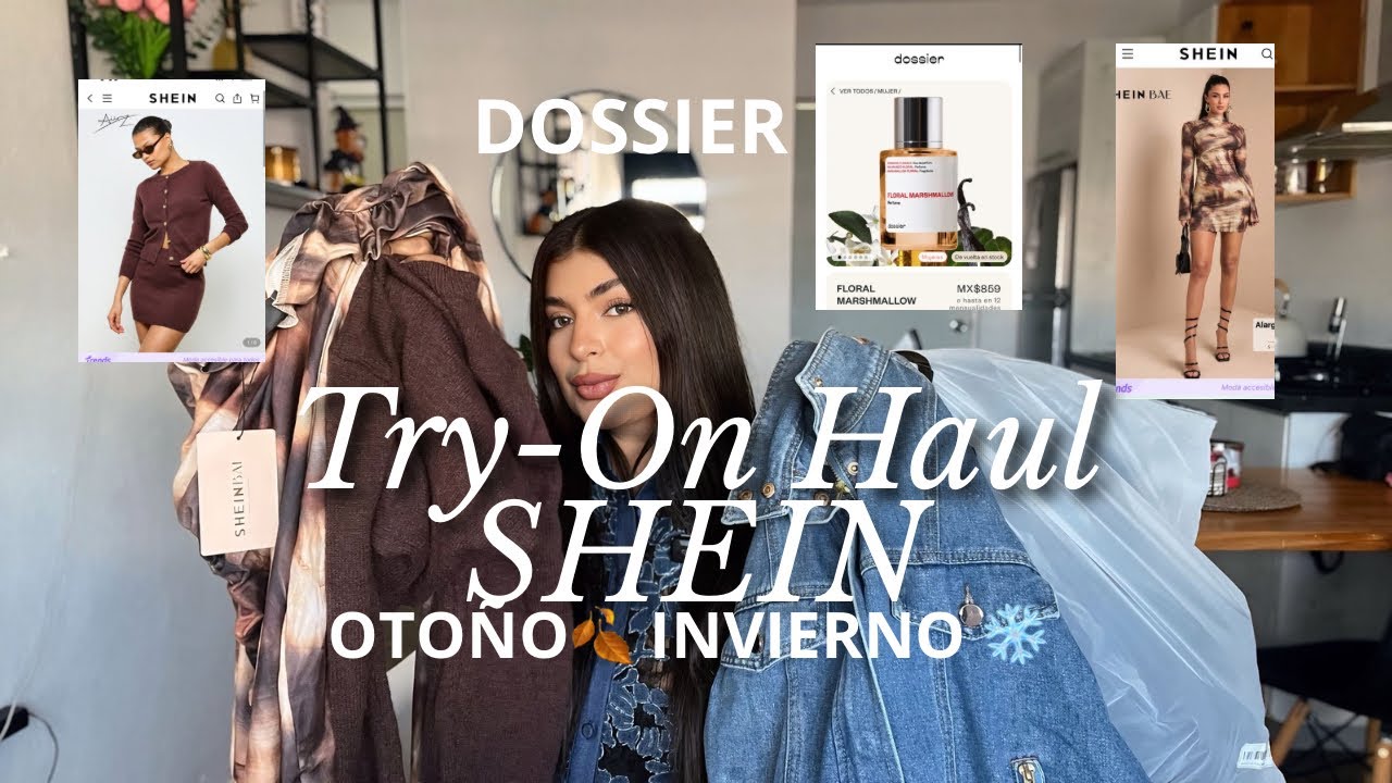 HAUL DE SHEIN OTO&Ntilde;O / INVIERNO 🍂 ❄️ 🧥 #sheinhaul #SHEIN #dossierperfumes #dossier #fall 