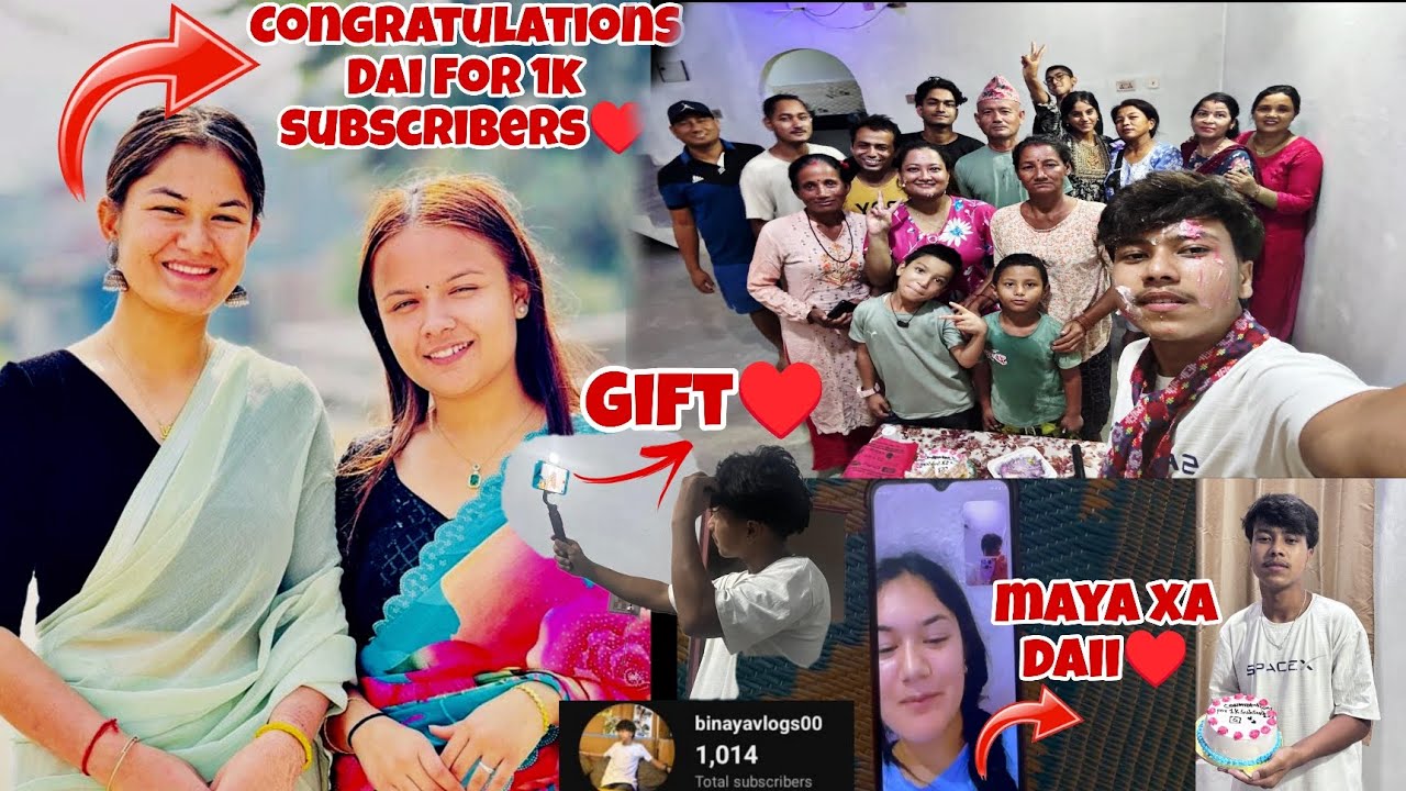 Finally 1k Subscribers guyss Thank you so much Everyone 🫶♥️@Preetivloger1234  @binayavlog00 ♥️♥️