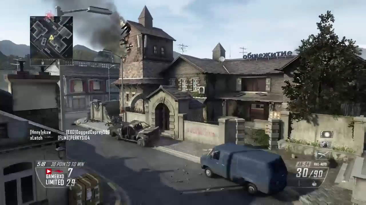 COD: Black Ops II FFA 360 semtex car explosion kill