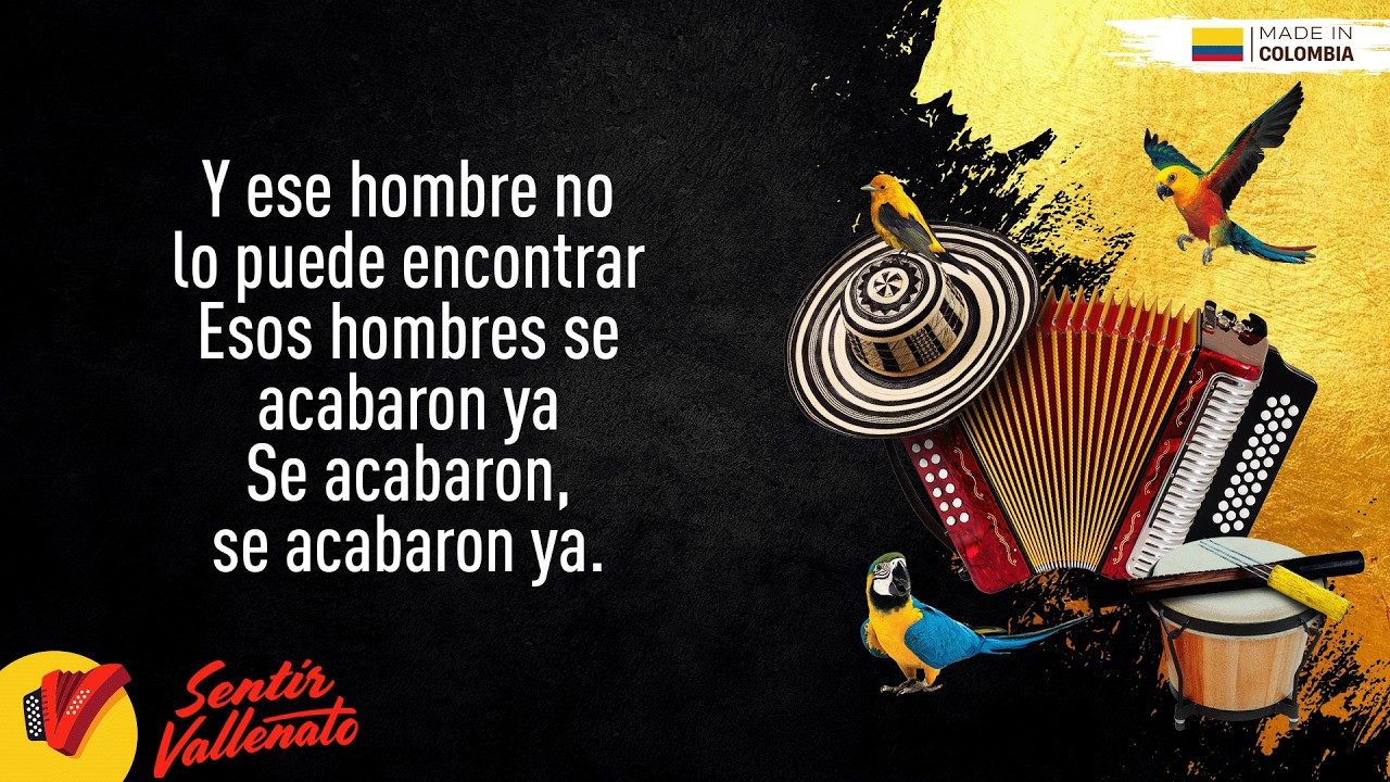 Se Acabaron, Farid Ortiz, Video Letra - Sentir Vallenato
