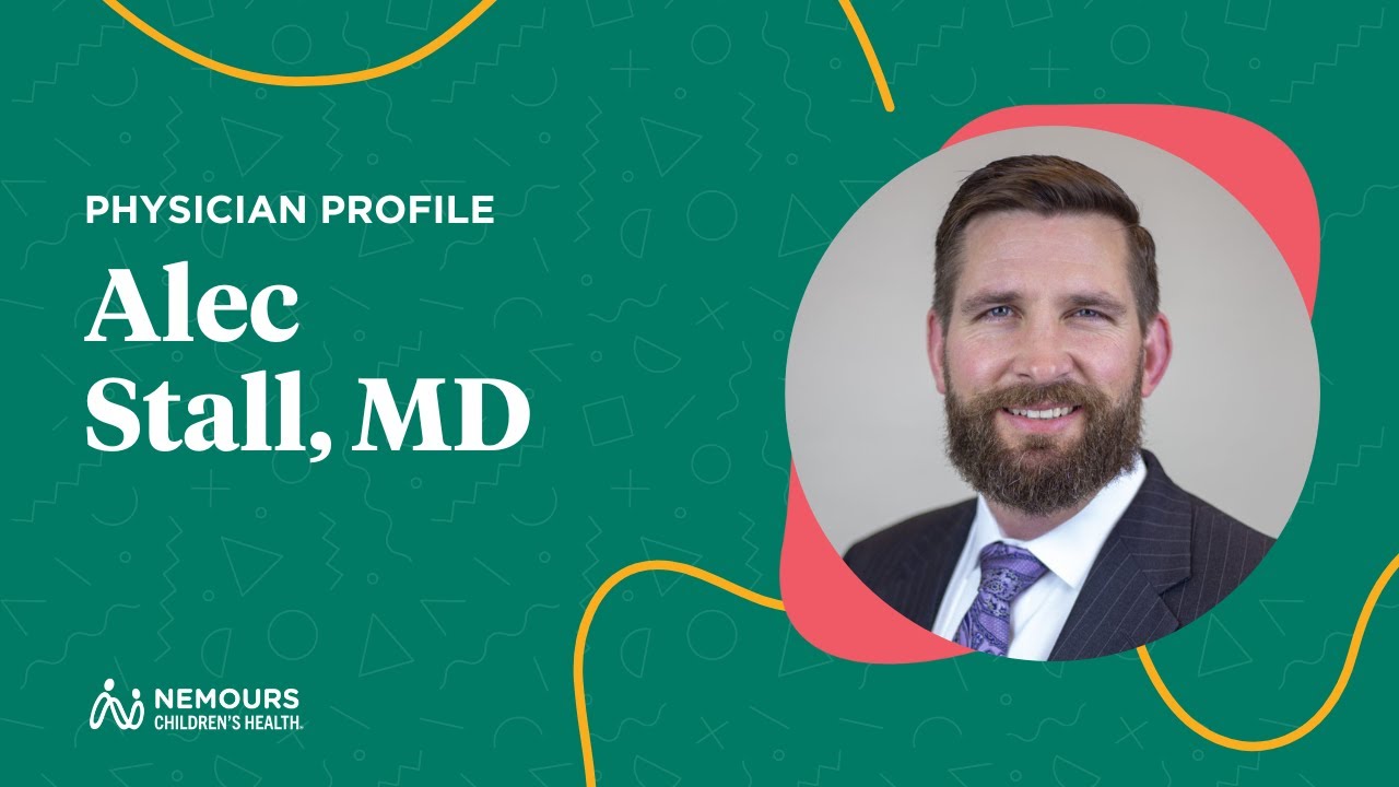Meet Dr. Alec Stall, Your Orthopedic Surgeon | Nemours Children’s Hospital, Florida