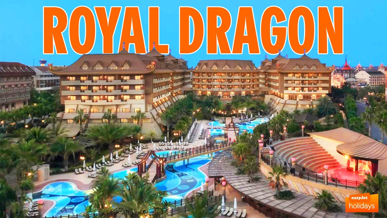 Royal Dragon Hotel FULL HOTEL WALKTHROUGH & TOUR 4k | Side, Antalya