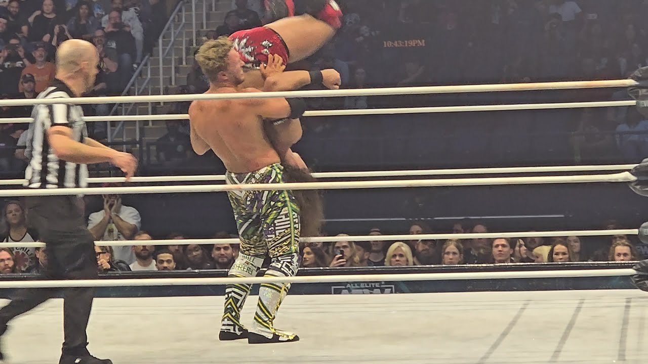 Will Ospreay vs  Takeshita - Revolution 2024 - Fan Cam