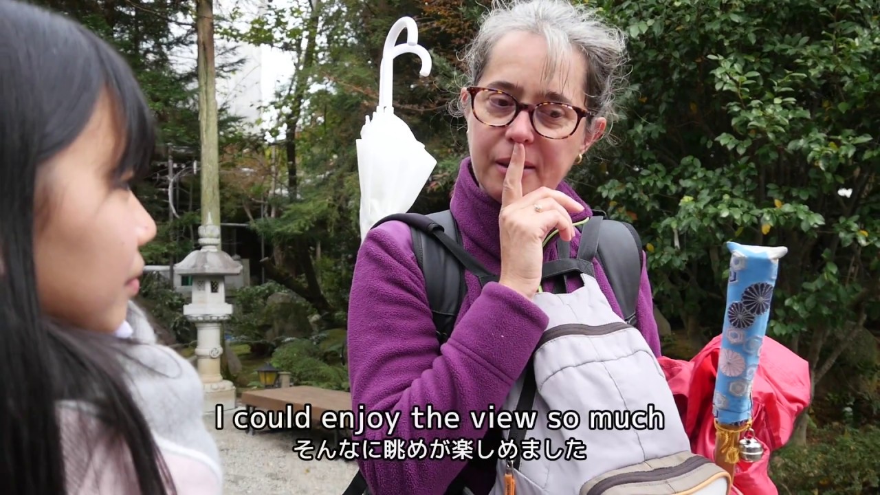 四国遍路で２組のフランス人は何に一番感動？【字幕設定は下】Shikoku Pilgrimage :What were the  French people most impressed ?
