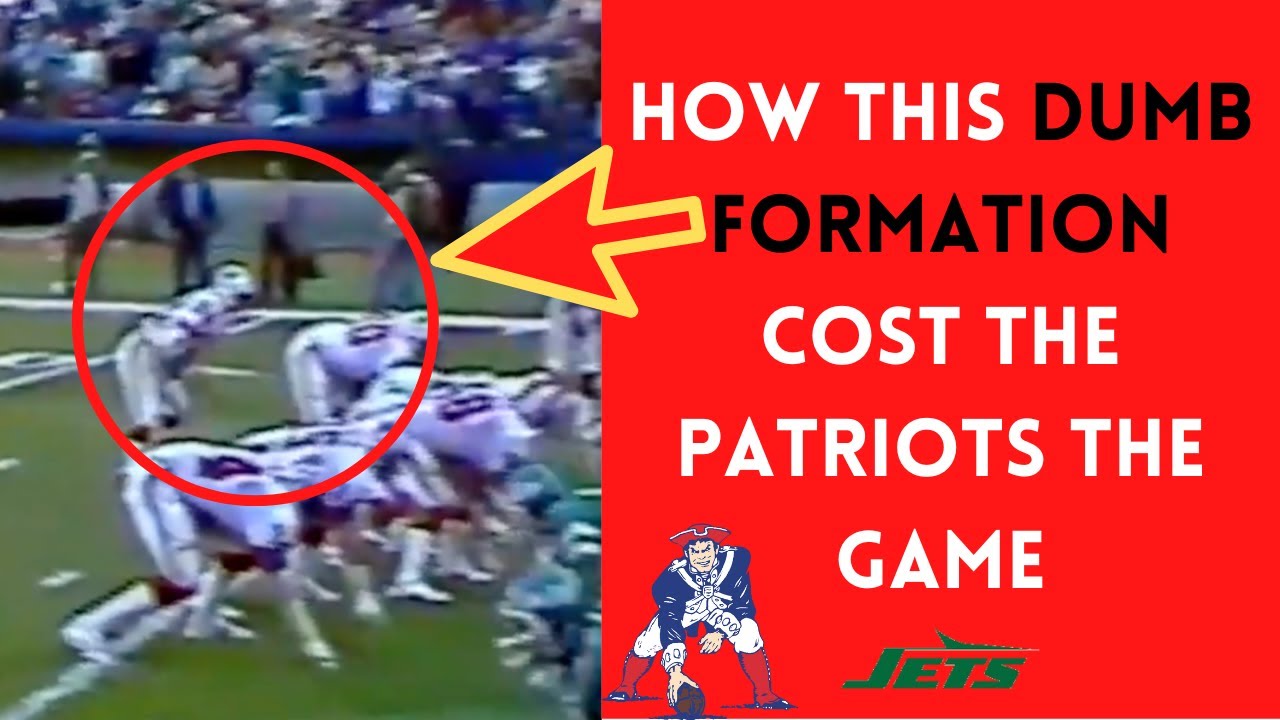 The DUMBEST FORMATION in New England Patriots HISTORY | Patriots @ Jets (1981)